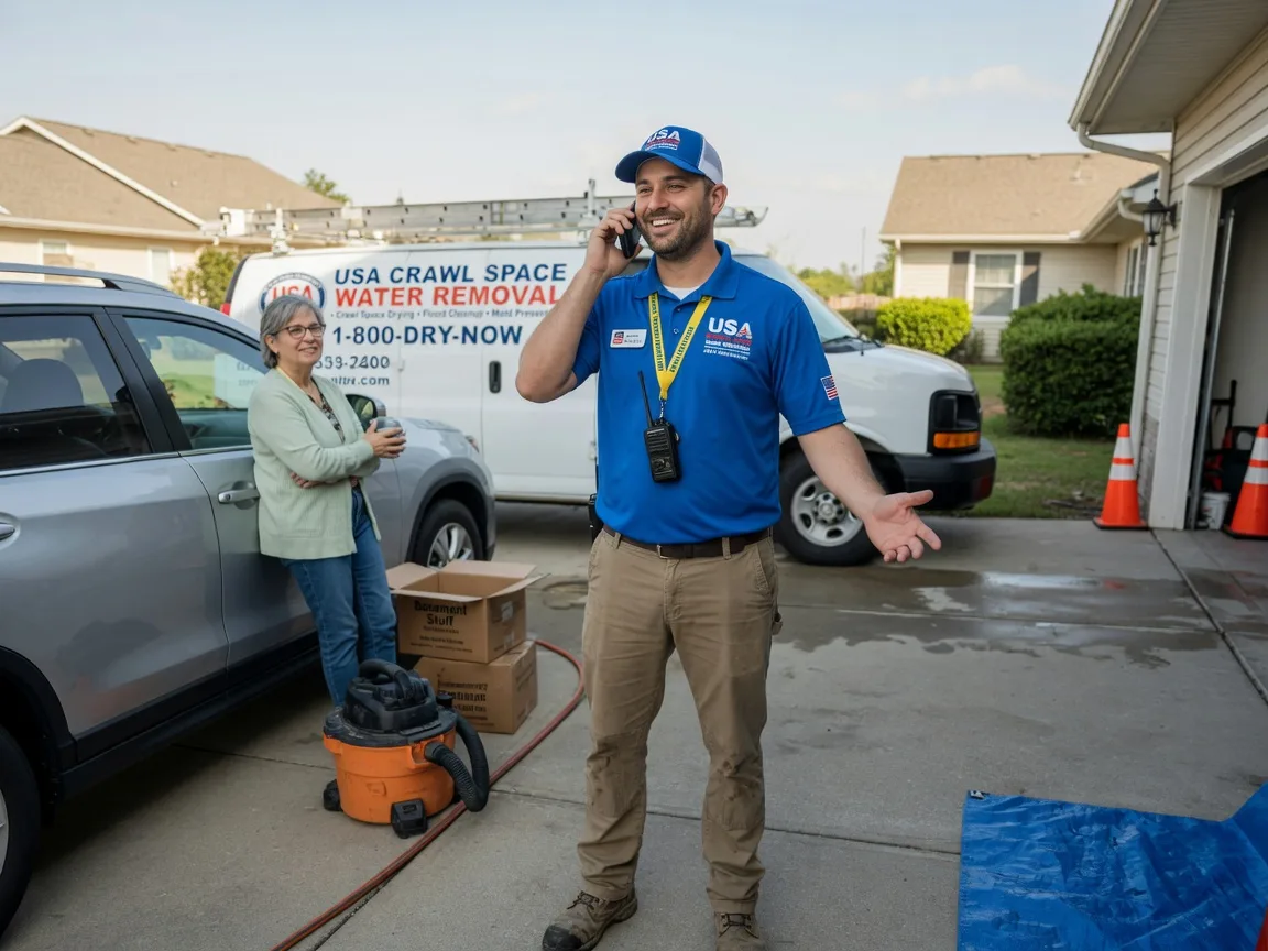 Crawl Space Water Removal Uniontown, AR FAQs